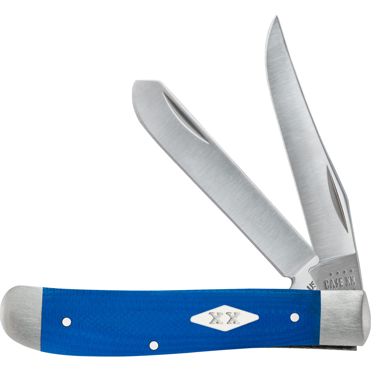 Knives Case Cutlery  CAE MINI TRAPPER BLUE G10